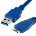 6 ft. USB 3.0 Cable Standard A Male to Micro B ...