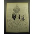 1960 Cartoon by Robert Day - Executer of Will