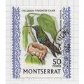 MONTSERRAT 1970 BIRDS UNCHECKED GREEN THROATED ...