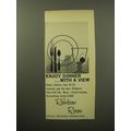 1960 Rainbow Room Restaurant Ad - Enjoy dinner ...