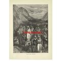 March Of The Israelites, Egypt, Book Illustrati...