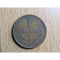 Portugal 1973 $1 Escudo Coin