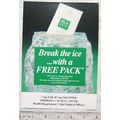 1992 Silk Cut Break the Ice Offer leaflet