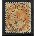 CANADA 1898-1902 QV 8c USED SG162 small hinge t...