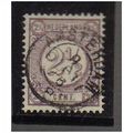 NETHERLANDS 1876 2 1/2C MAUVE F/U SG139