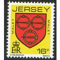 Jersey 1981 Arms of Jersey Families 16p Multico...