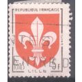 France 1958 - SG1409 - 5f red & brown - Lille A...