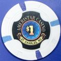 Ameristar. $1 Casino Chip. St Charles, MO. Z07.