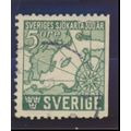 Sweden Stamp Scott #348, Used
