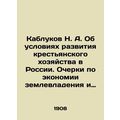 Koryukov N. A. On the conditions of the development of peasant farming in Russi