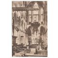 The Choir Downside Abbey Church Somerset Postcard