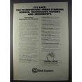 1980 Bell System: Connections PBS TV Show Ad - ...