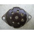 Vintage UX7 Chassis Mount, Metal Paxolin, Valve...
