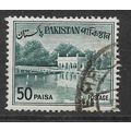 PAKISTAN 1961 50p GREEN SHALIMAR GARDENS LAHORE...