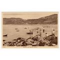 The Rocks and Beach Nevin Postcard Caernarvonsh...