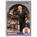 1990-91 Hoops Cotton Fitzsimmons basketball car...