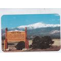 Pikes Peak Colorado United States Postcard unus...
