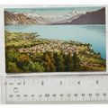 vintage postcard Vevy, Switzerland