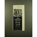 1961 Wamsutta Supercale Sheets Ad - The St. Francis pampers its guests