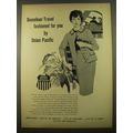 1961 Union Pacific Railroad Ad - Domeliner trav...