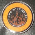 Hard Rock Casino ROULETTE Chip - Orange - LAS V...