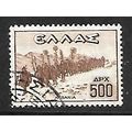 GREECE 1946 VICTORY WAR SCENES 500d BROWN INFAN...