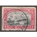 British Guiana 1898 SG216 1c Blue-Black & Carmi...