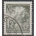 Mi: 370 used 1953 Cat € 5