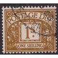GB 1960 QE2 1/-d Ochre Postage Due Used SG D64 ...