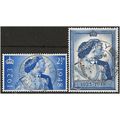 1948 Royal Silver Wedding SG493-494 Fine Used B...