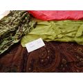 S21 100% Silk Scrap Fabric Lot Material Reclaim...