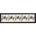 2124 4.9c Buckboard Very Fine MNH Dry Gum PNC 4...
