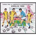 Romania 1996 SG MS5824 UMM Minisheet - Football...