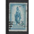 USA 1950 STATUE OF FREEDOM 3c BLUE SG 986 FINE ...