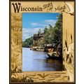 Wisconsin State of Mind Laser Engraved Wood Pic...
