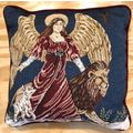 Portifino Heavenly Angel Lion & Lamb Tapestry C...