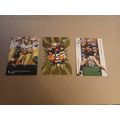Lot of 3 Drew Brees Rookie cards 2001 Press Pas...