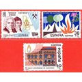 España. 1983. Mi # 2598 / 600. Tungsten. Scouts...