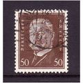 GERMANY 1928 SG439 50pf BROWN PRES VON HINDENBU...