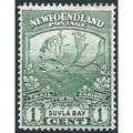 Newfoundland 1919 SG130 1c Green Mounted Mint