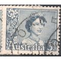 Australia 1959 - SG311 - 3d turquoise - Queen E...