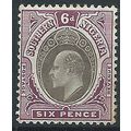 Southern Nigeria 1905 SG27 6d Grey-Black & Purp...