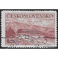Mi 659: 3 Kč brown-rose Definitive Stamp: Rest ...