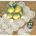Crochet Doily Pattern Ruffled Dining Decor