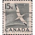 CANADA, BIRDS, Northern Gannet, grey 1954, 15c