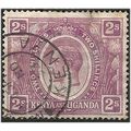 Kenya & Uganda 1922 SG88 2/- Dull Purple Fine U...