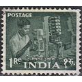 India, 1958-63 1R Telephone Factory Worker. Sco...