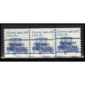 1906a 17c Electric Auto Fine MNH Dry Gum PNC 2D...