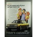 1984 Chevrolet Celebrity CL Ad - Get More Car