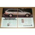 1992 2-page BMW 525i Touring Car Ad - Matured as Much!!